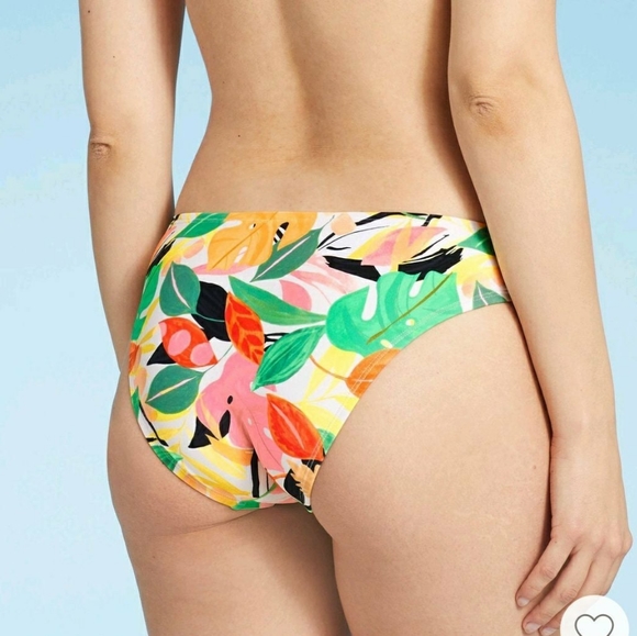 KONA SOL MULTICOLORED BIKINI SWIMSUIT BOTTOMS SIZE LARGE NWT - Picture 2 of 5